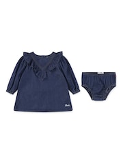 Levi's® Baby Western Ruffle Logo Dress & Bloomers Set - صورة 1 من 4