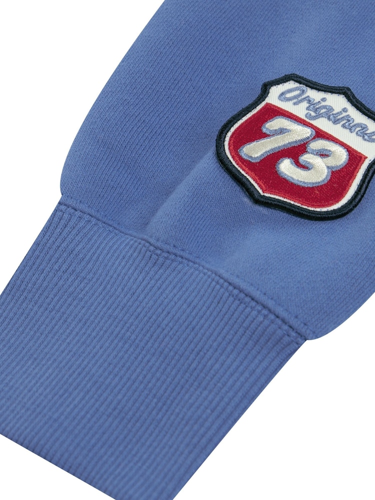 Levi's® Blue The Great Highway Logo Hoodie - Image 4 of 4 Levi's® Blue The Great Highway Logo Hoodie - Image 4 of 4