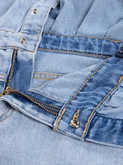 Levi's® Blue Long Sleeve Western Denim Dress With Logo - Image 3 of 4