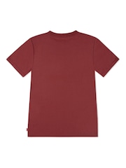 Levi's® Red Short Sleeve Batwing Chest Hit T-Shirt - Image 2 of 3
