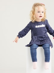 Levi's® Blue Baby Pull-On Denim Jeggings - Image 4 of 11
