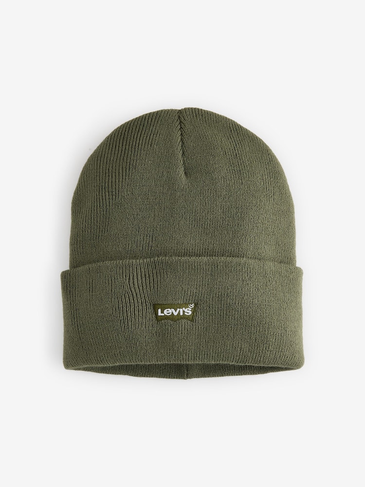 Levi's® Green Logo Embroidered Beanie - Image 1 of 1