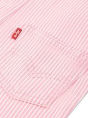 Levi's® Baby Logo Pinstripe Dungarees - 5суретінің 3 суреті