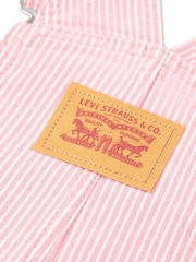 Levi's® Baby Logo Pinstripe Dungarees - 5суретінің 5 суреті