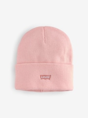 Levi's® Pink Logo Embroidered Beanie - Image 1 of 1