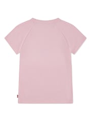 Levi's® Pink Logo Raglan Short Sleeve T-Shirt - Image 2 of 3