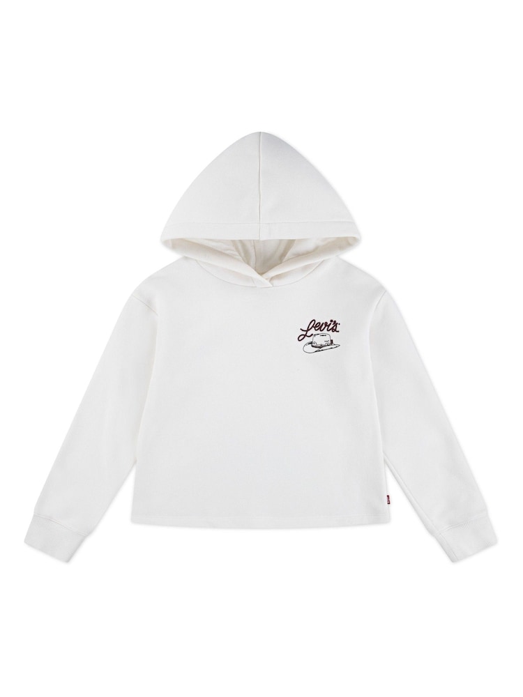 Levi's® Cream Meet And Greet Western Back Graphic Print Hoodie - Image 1 of 4