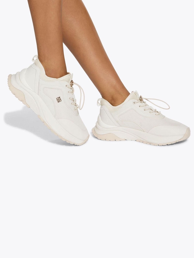 KG Kurt Geiger Lisbon White Trainers - Image 1 of 5 KG Kurt Geiger Lisbon White Trainers - Image 1 of 5