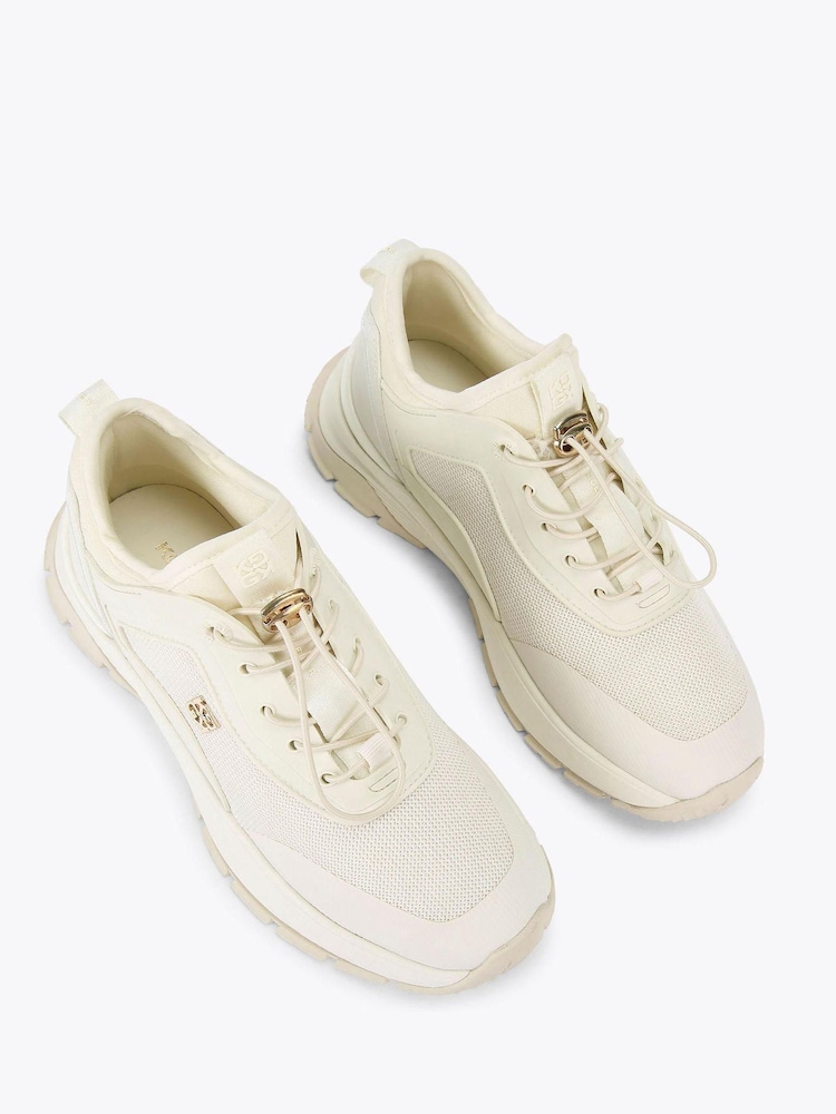KG Kurt Geiger Lisbon White Trainers - Image 2 of 4