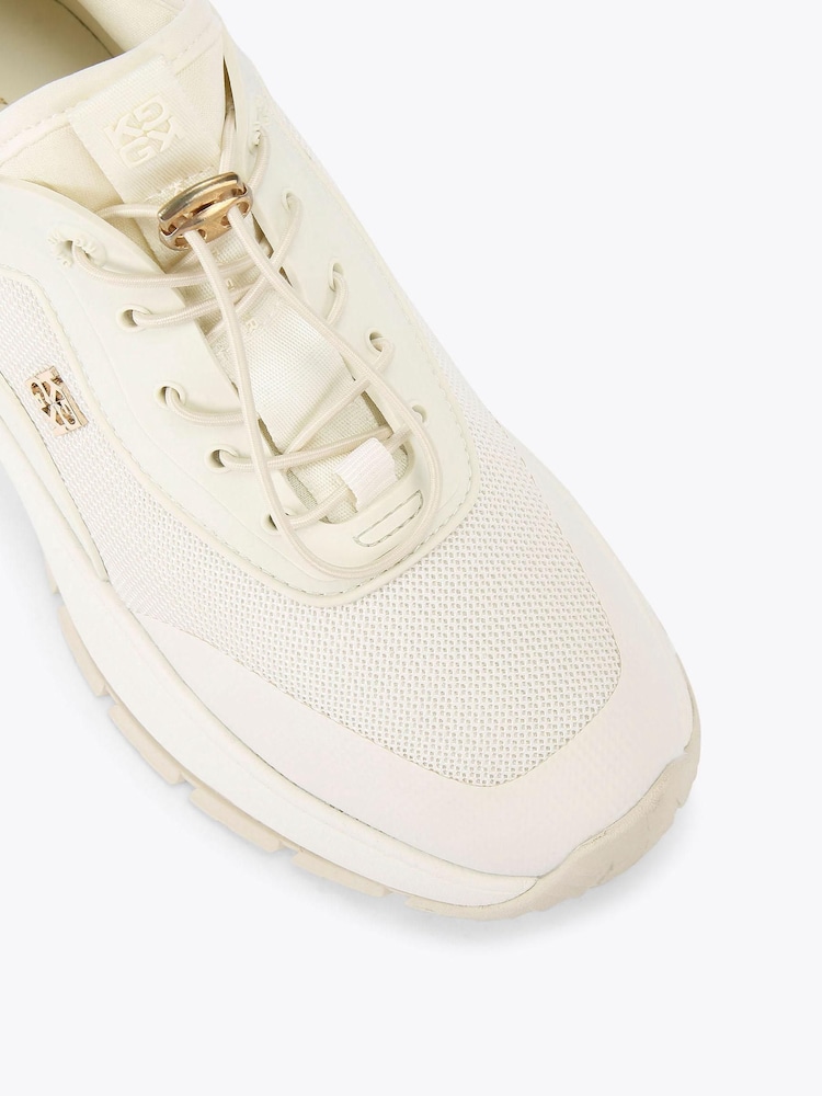 KG Kurt Geiger Lisbon White Trainers - Image 4 of 4