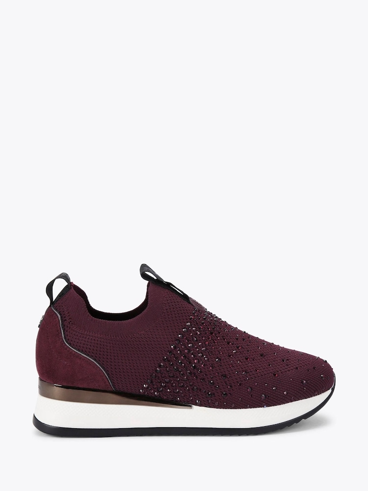 KG Kurt Geiger Red Lara2 Trainers - Image 2 of 5 KG Kurt Geiger Red Lara2 Trainers - Image 2 of 5