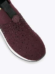 KG Kurt Geiger Red Lara2 Trainers - Image 4 of 5