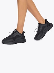 KG Kurt Geiger Lisbon Black Trainers - Image 1 of 5