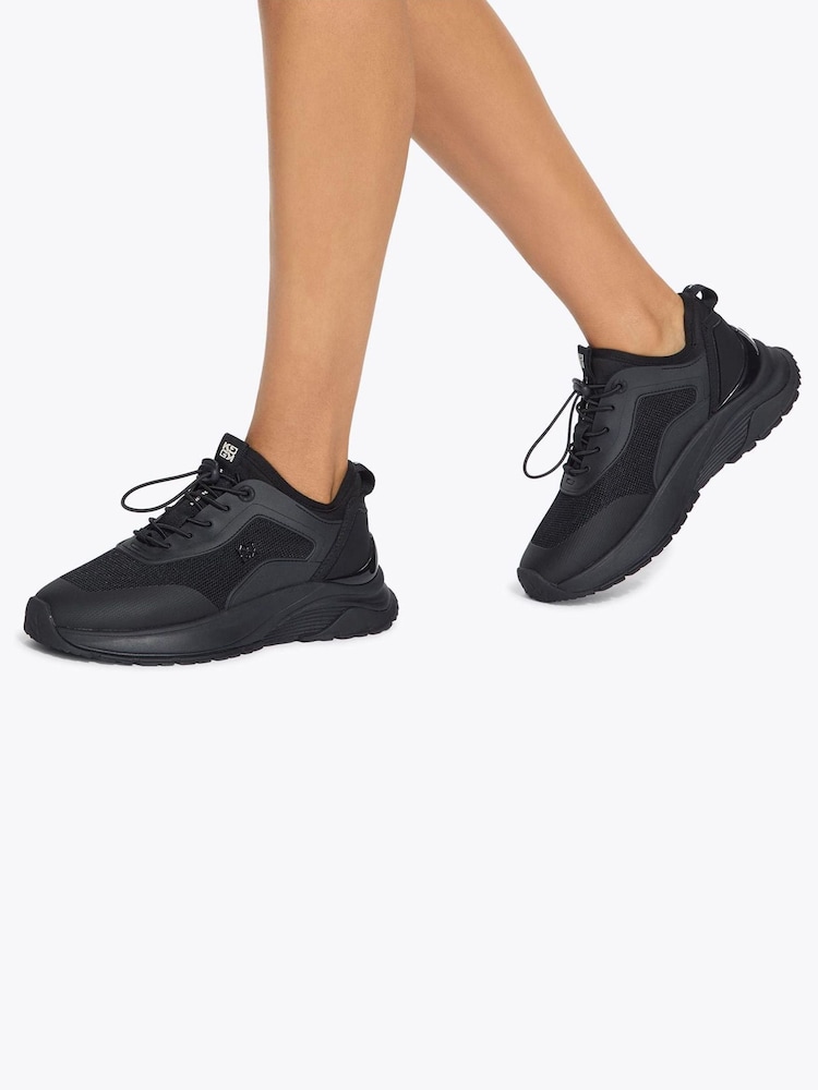 KG Kurt Geiger Lisbon Black Trainers - Image 1 of 5 KG Kurt Geiger Lisbon Black Trainers - Image 1 of 5