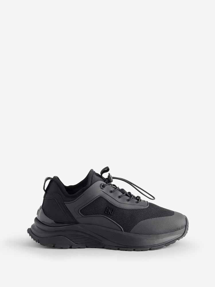 KG Kurt Geiger Lisbon Black Trainers - Image 2 of 5 KG Kurt Geiger Lisbon Black Trainers - Image 2 of 5