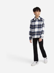 modra - Abercrombie & Fitch flanelasta srajca z dolgimi rokavi - Slika 3 iz 7