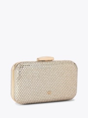 KG Kurt Geiger Gold Fleur Box Bag - Imagem 2 de 4