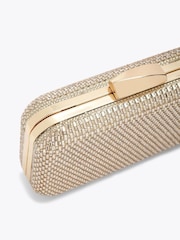 KG Kurt Geiger Gold Fleur Box Bag - Imagem 3 de 4
