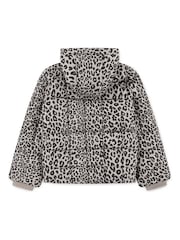Abercrombie & Fitch Brown Midweight Puffer Jacket - Image 8 of 8