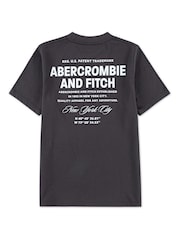 Abercrombie & Fitch Logo City Stack T-Shirt With Back Print - Image 2 of 4