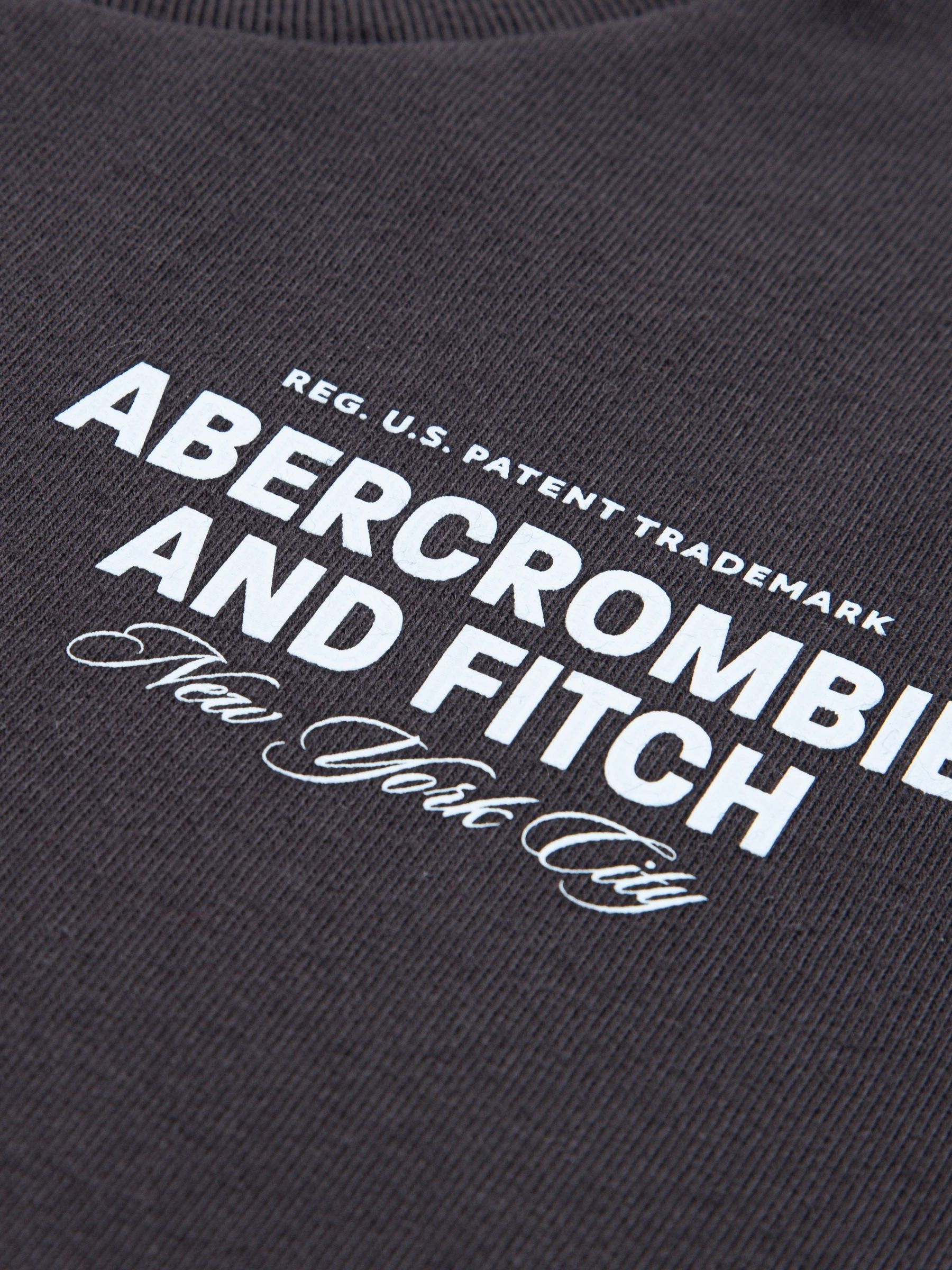 Next：日本 ブラック - Abercrombie & Fitch ロゴ シティスタック