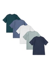 Abercrombie & Fitch Blue Pack Short Sleeve T-Shirt - Image 2 of 3