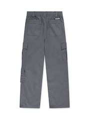 Abercrombie & Fitch Grey Cargo Trousers - Image 5 of 7