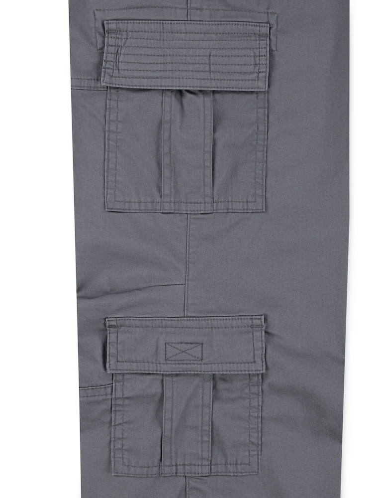 Abercrombie & Fitch Grey Cargo Trousers - Image 7 of 7