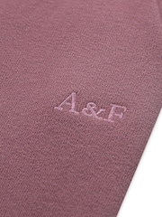 Abercrombie & Fitch Essentials Wide Leg Fleece Joggers - Image 6 of 6