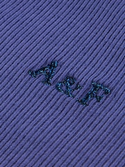 Abercrombie & Fitch Blue Short Sleeved Logo Henley Rib T-Shirt - Image 3 of 3