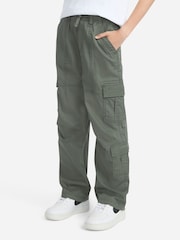 Abercrombie & Fitch Green Cargo Trousers - Image 1 of 7