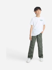 Abercrombie & Fitch Green Cargo Trousers - Image 3 of 7