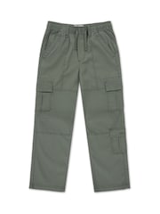 Abercrombie & Fitch Green Cargo Trousers - Image 4 of 7