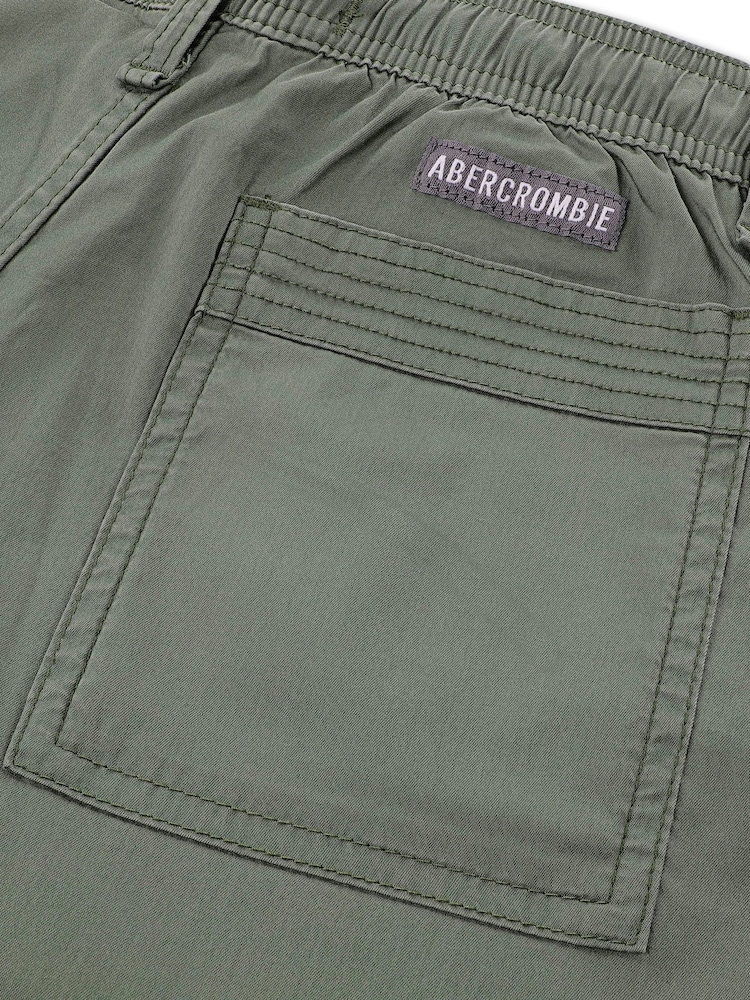 Abercrombie & Fitch Green Cargo Trousers - Image 7 of 7
