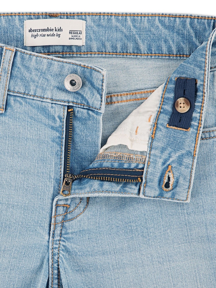 Abercrombie & Fitch High Rise Wide Leg Jeans - Image 7 of 7 Abercrombie & Fitch High Rise Wide Leg Jeans - Image 7 of 7