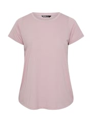 Yours Curve Brown Core Basic T-Shirts 3 Pack - Image 8 of 8