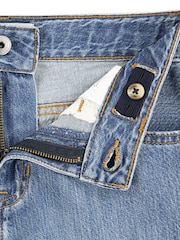 Abercrombie & Fitch Blue High Rise Ultra Wide Leg Trouser - Image 6 of 7