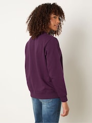 M&Co Animal Print Heart Sweat Top - Imagen 3 de 5