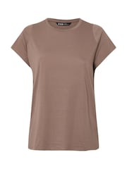 Yours Curve Green Core Basic T-Shirts 5 Pack - Image 7 of 8