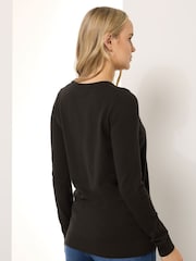 Long Tall Sally Brown Crew Neck Jumper - Image 3 of 4
