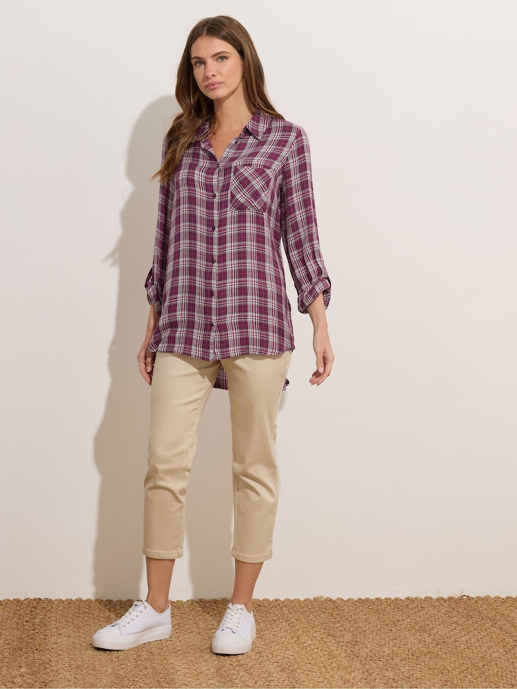 M&Co Check Camisas - Imagem 2 de 6