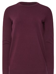 Long Tall Sally Red Crew Neck Jumper - Image 5 of 5