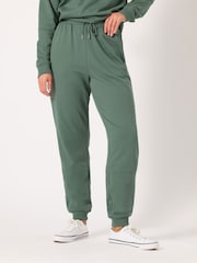 Long Tall Sally Green Cuffed Joggers - Image 1 of 4