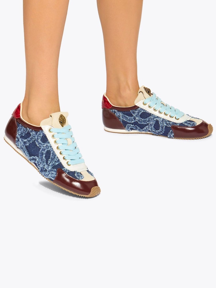 Kurt Geiger London Blue Islington Trainers - Image 1 of 5