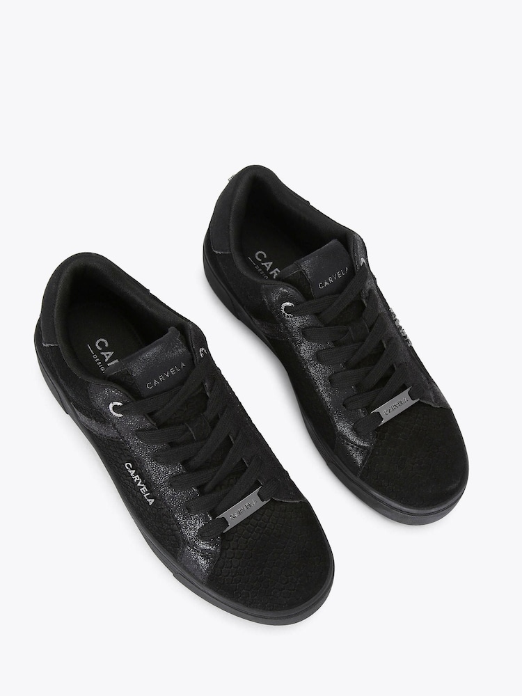 Carvela Daze Black Trainers - Image 4 of 4