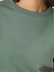 Verde - PixieGirl Petite Co-Ord Sweatshirt - Imagem 5 de 6