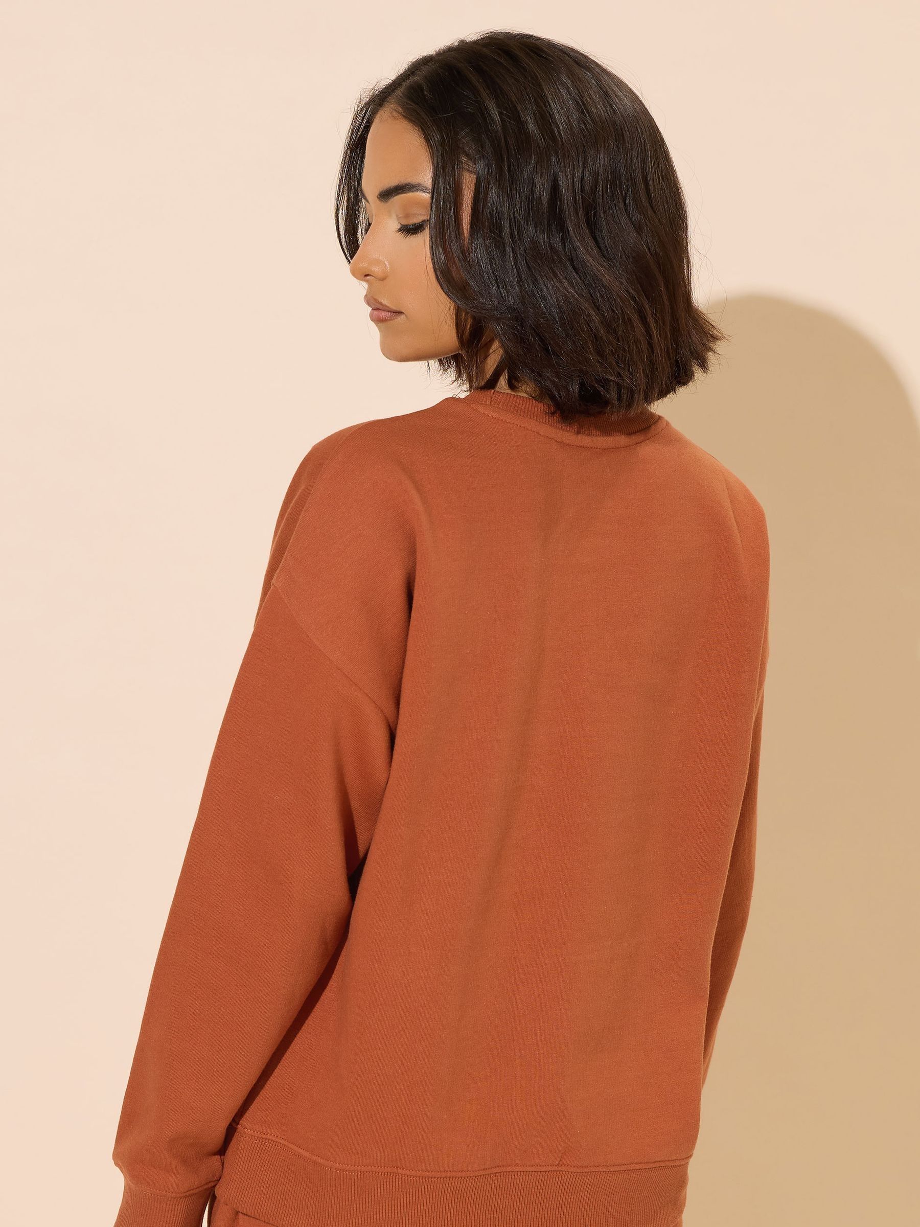 Buy PixieGirl Petite Orange Co-Ord Sweatshirt from the Next UK online shop