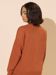 Alaranjado - Moletom PixieGirl Petite Co-Ord - Imagem 3 de 5