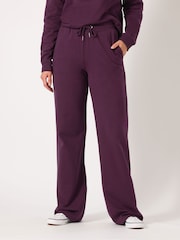 Long Tall Sally Purple Wide Fit Wide Leg Joggers - Image 1 of 5