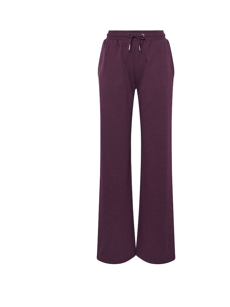 Long Tall Sally Purple Wide Fit Wide Leg Joggers - Image 5 of 5